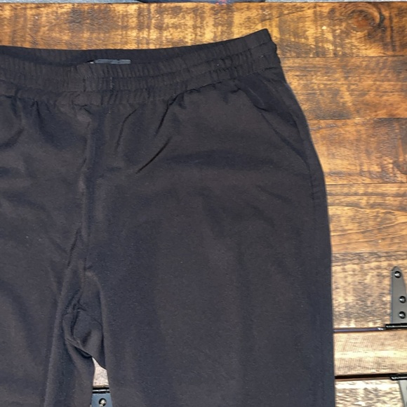 Black leggings with elastic band waist - Picture 3 of 8